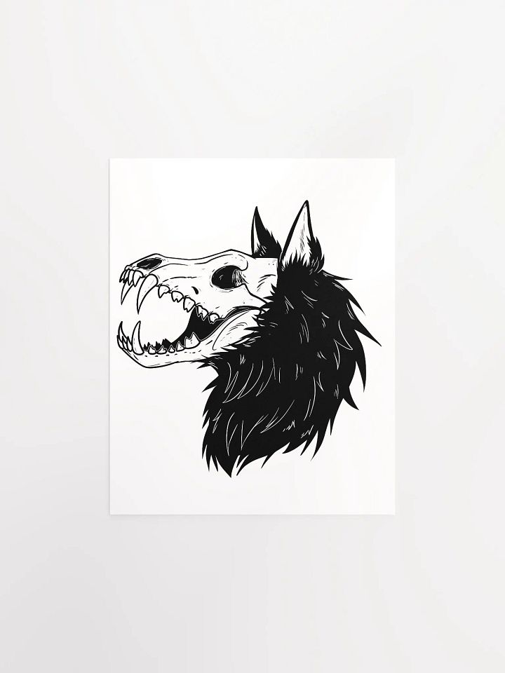 WOLF SKULL Poster product image (1)