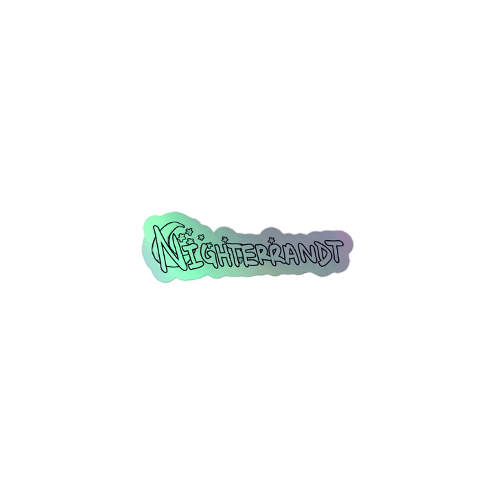 Nighterrandt logo sticker product image (1)