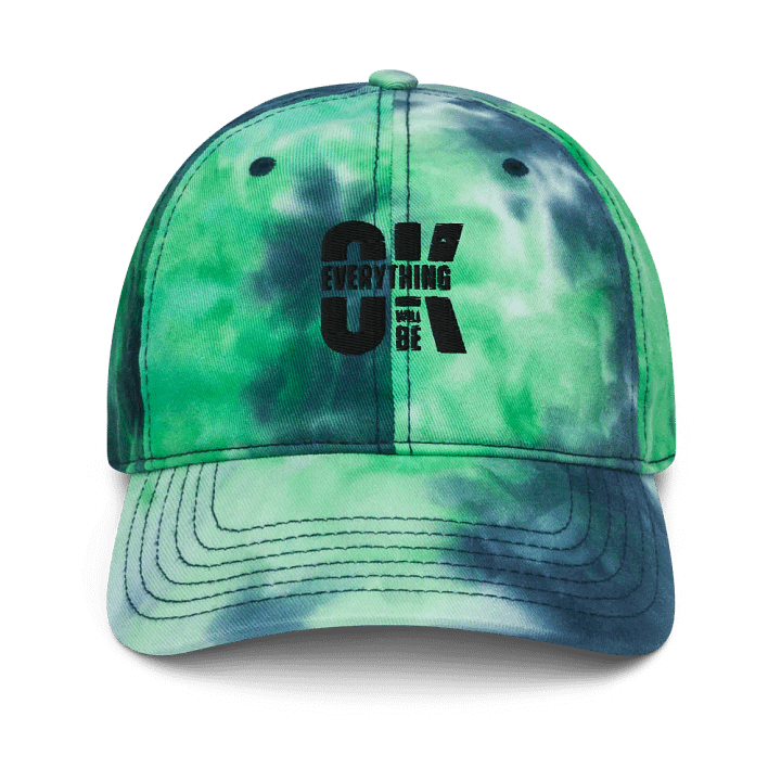 Groovy Tie-Dye Sportsman Dad Hat product image (1)