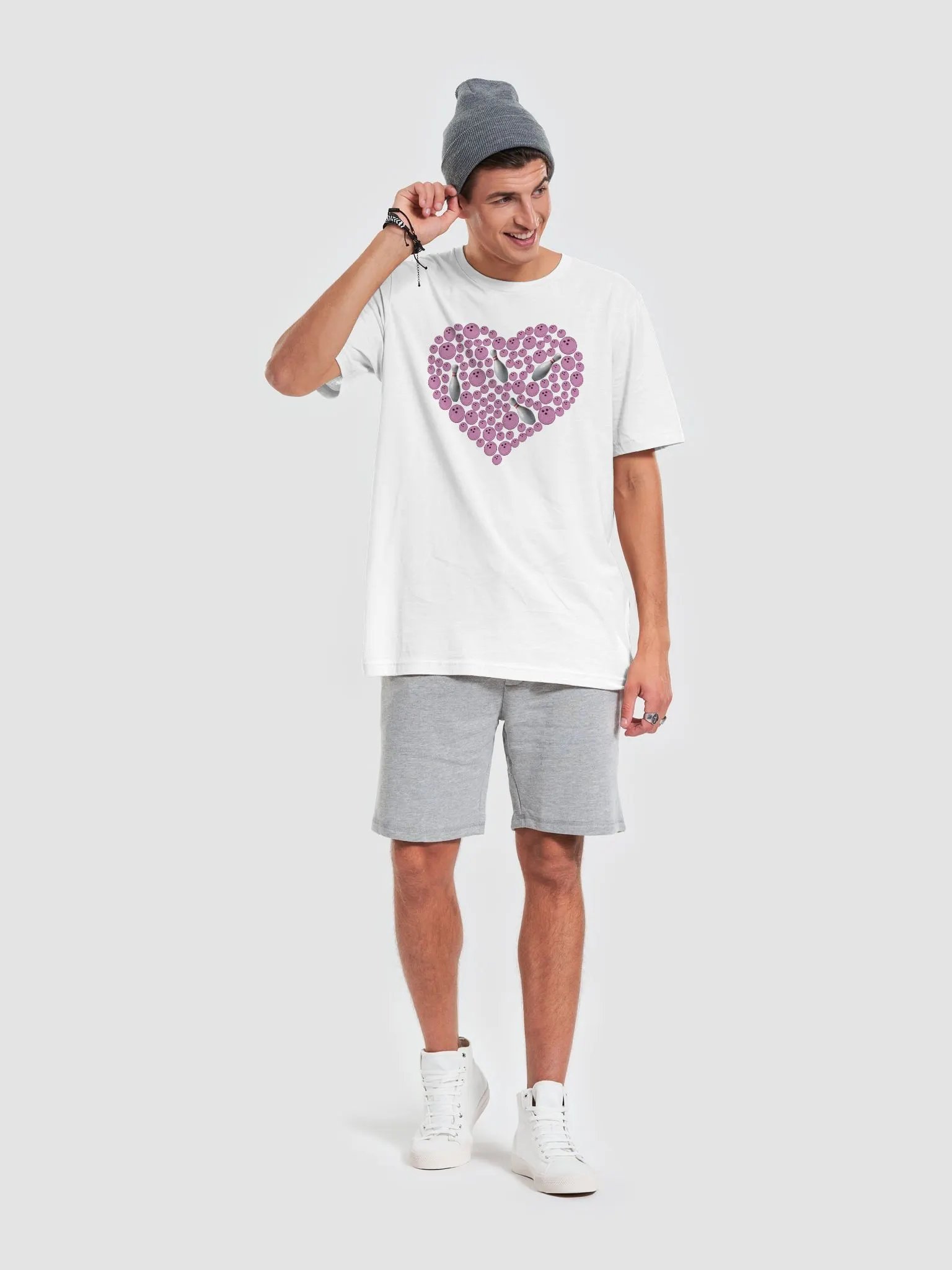 Heart Bowling Strike T-Shirt product image (4)