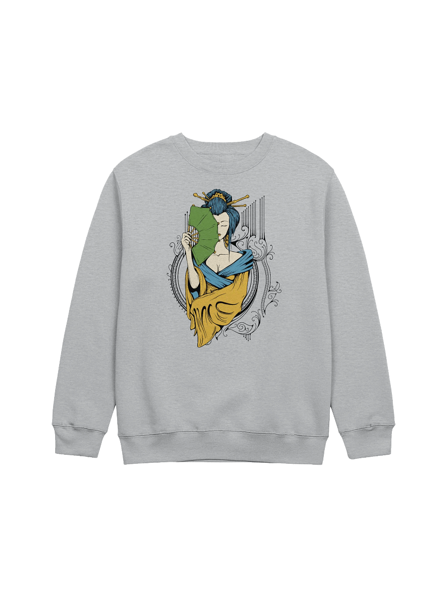 Elegant Azure Fan Crewneck product image (2)