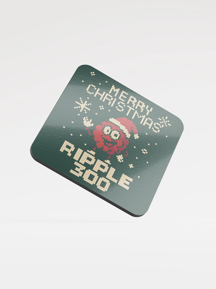 Ripple Christmas coaster 25-05 product image (1)