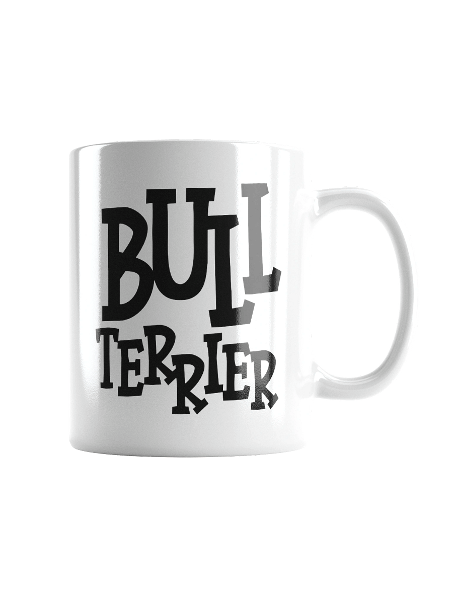 Bull Terrier Fun And Funky Small Ceramic Mug For Bull Terrier Lovers product image (2)