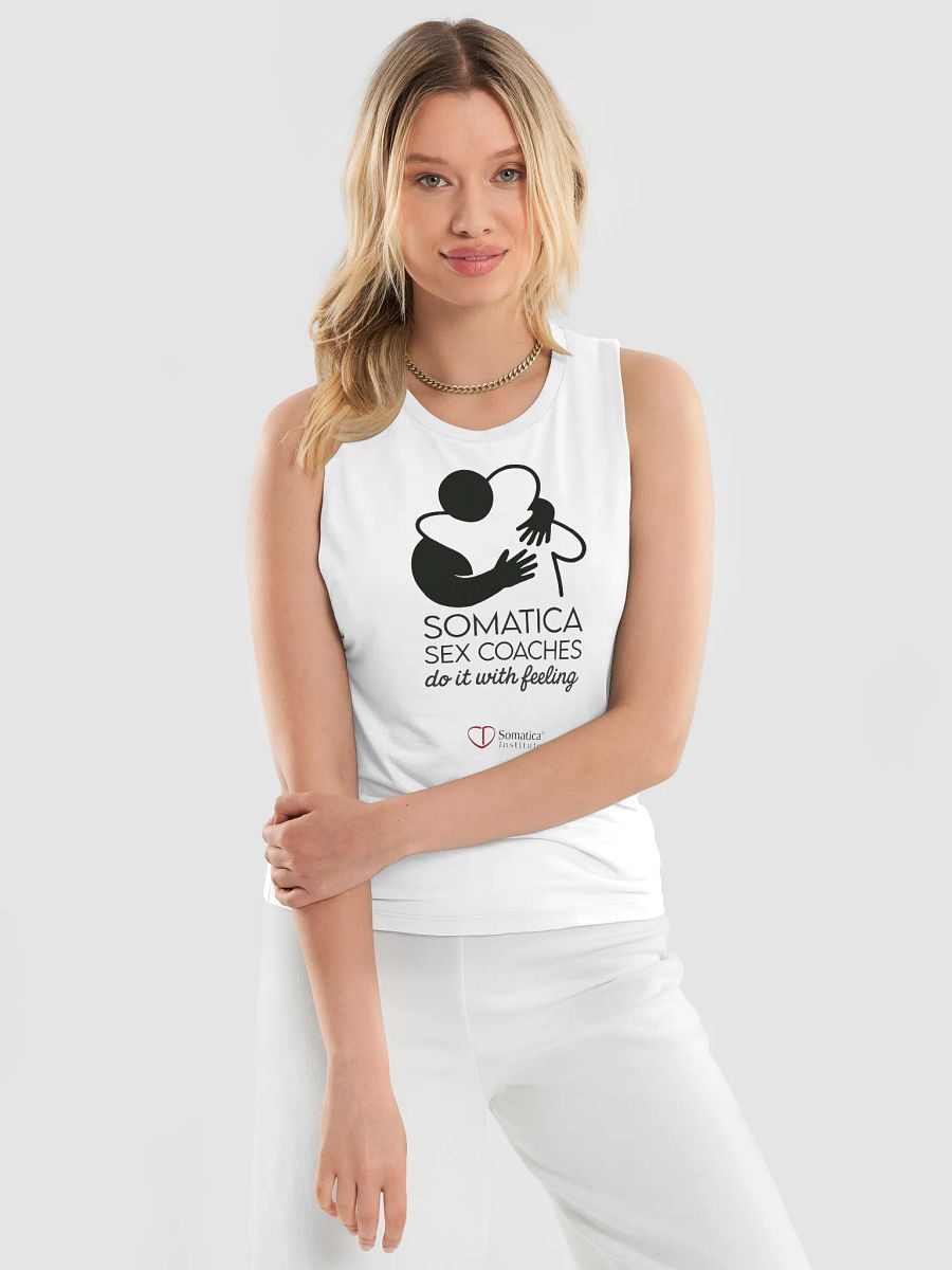 Somatica Sex Coaches do it with Feeling Women's Flowy Muscle Tank product image (2)