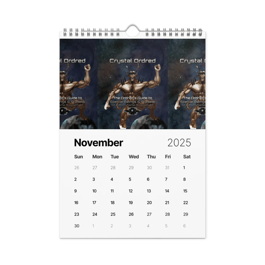 Crystal Ordred Calendar product image (11)