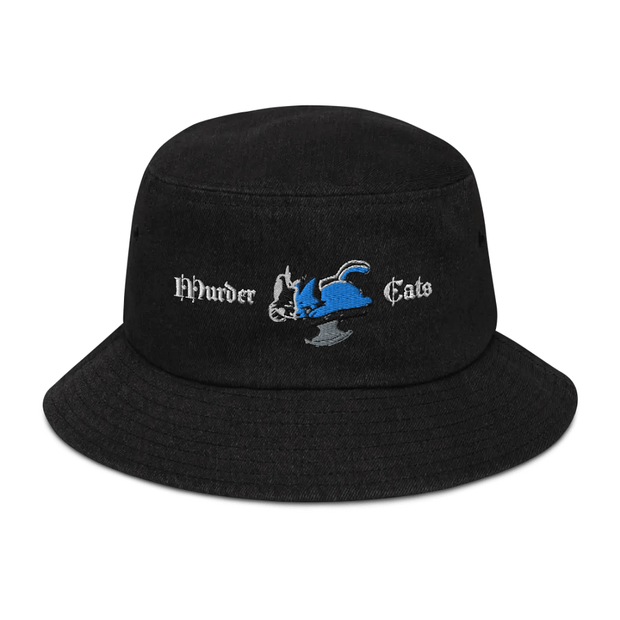 Murder Cats : Axe Meowderpur Denim Bucket Hat product image (1)