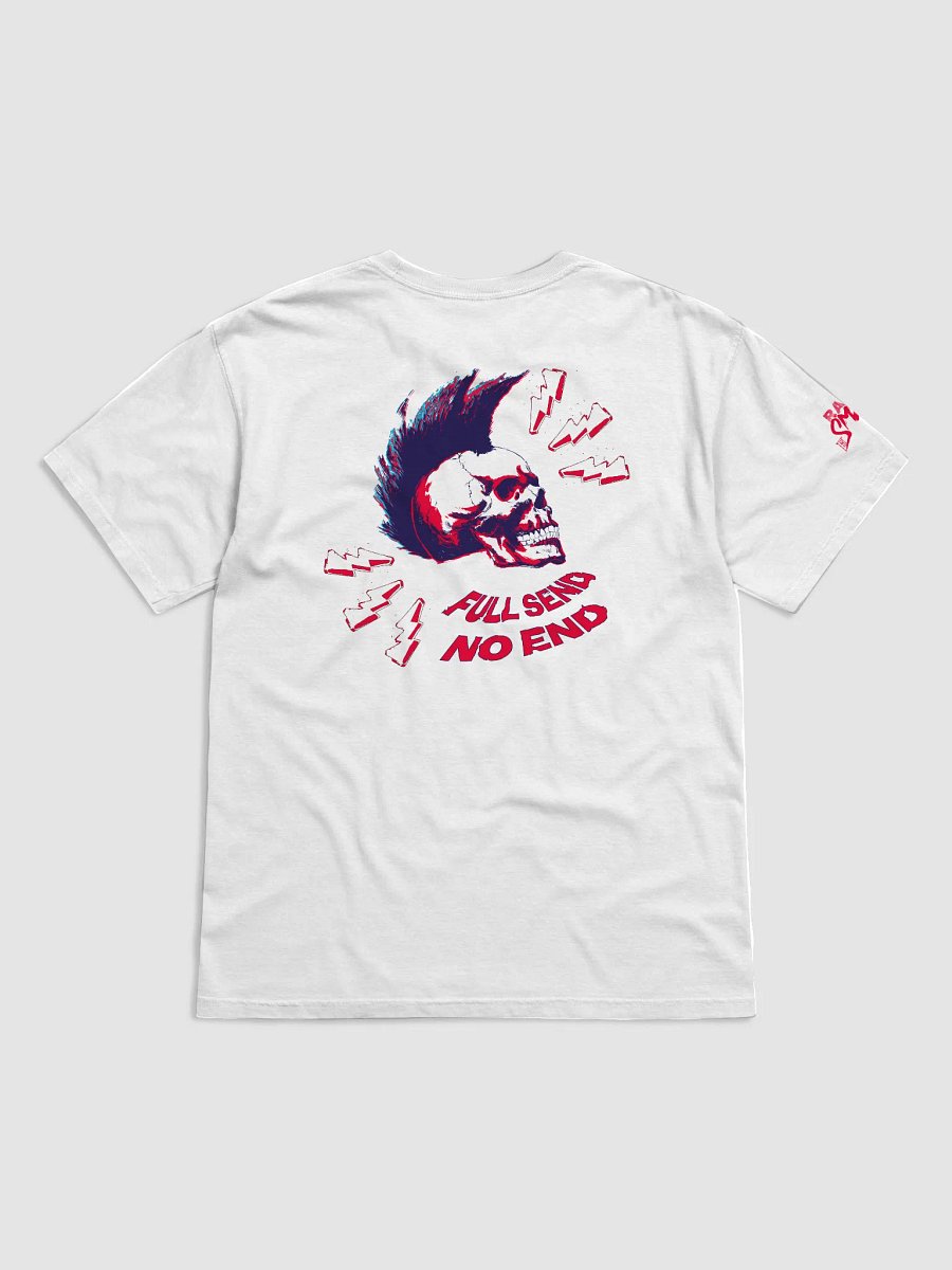 FULL SEND - NO END White Tee product image (7)