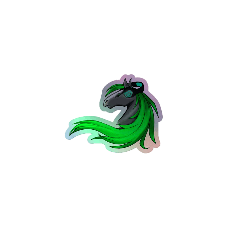 Here And Now Holographic Sticker product image (1)