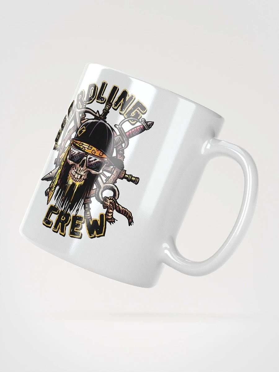 Beardling Crew Skull - White Glossy Mug product image (5)