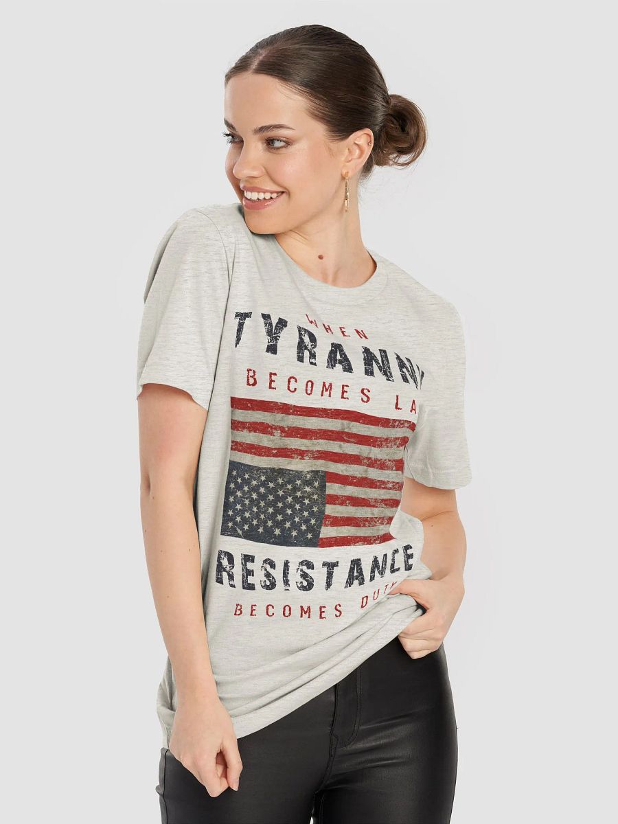 Tyranny / Resistance Supersoft Tee - A product image (8)