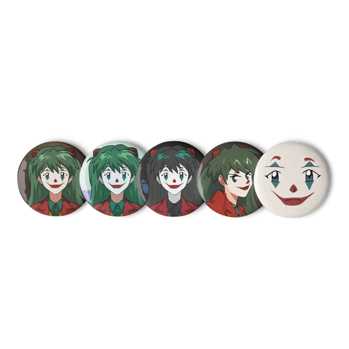 Clown Tsundere Pin Set product image (1)