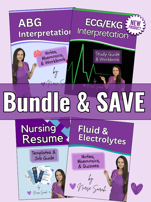 Nurse Sarah Notes Digital Bundle PDF product image (1)