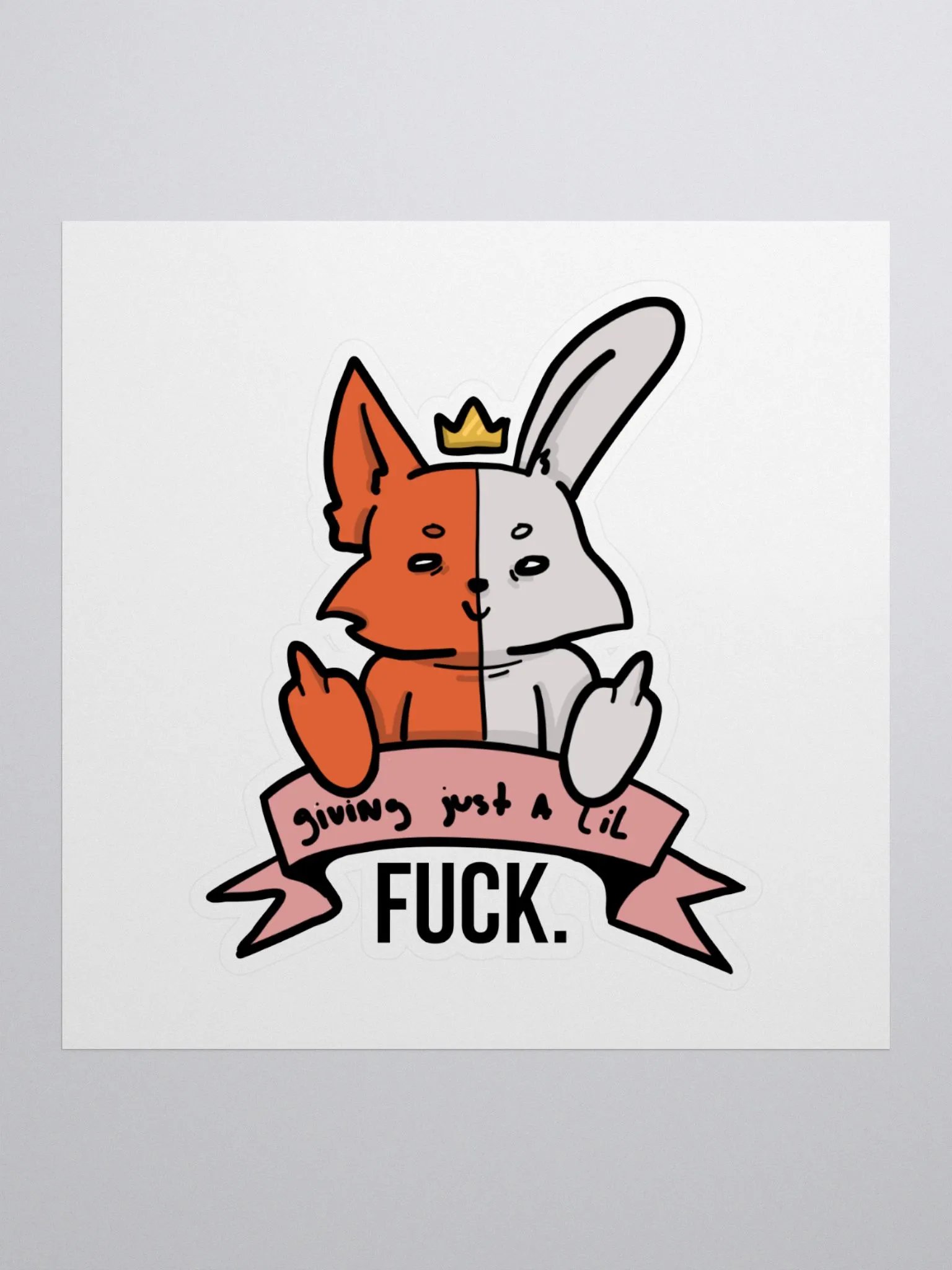 Just A Little Luck Sticker product image (1)