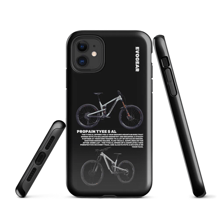 Black Tyee 5 AL iPhone Case product image (1)