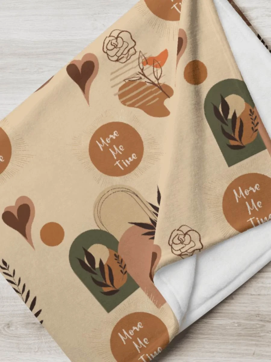 Boho 'More Me Time' Menopause Wellness Blanket product image (3)
