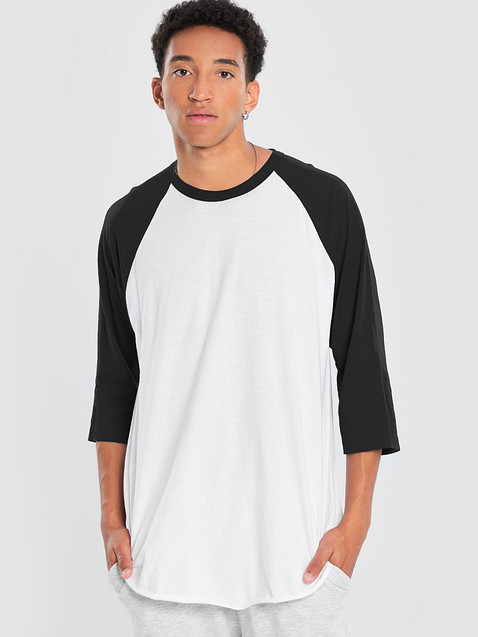 Photo showing Tultex Fine Jersey Raglan Tee