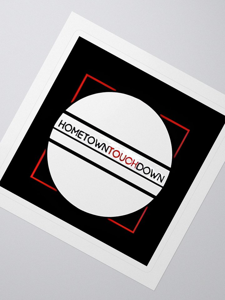 HOMETOWN TOUCHDOWN Kiss Cut Stickers product image (2)