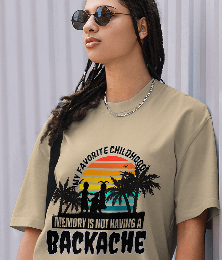 My favorite childhood memory Unisex Tee product image (1)