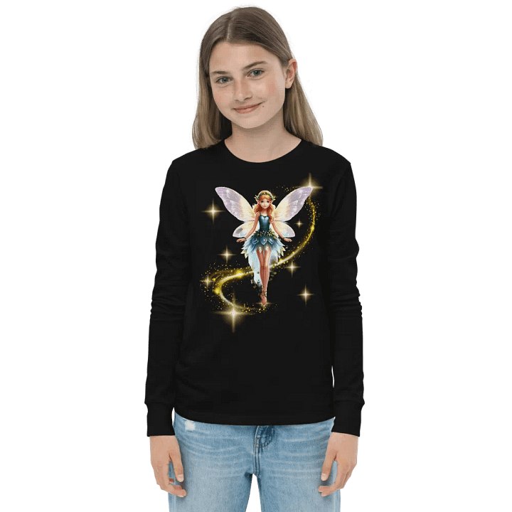 Enchanted Fairy Youth Long Sleeve T-Shirt Bella+Canvas (Kids Unisex) product image (1)