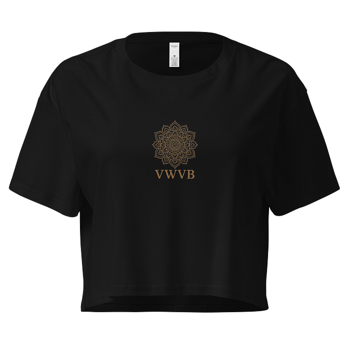 Golden Mandala Crop Top product image (1)