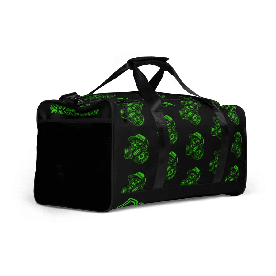 Norsk Pulverlakk Biohazard Chic All-Over Duffle Bag grønn product image (2)