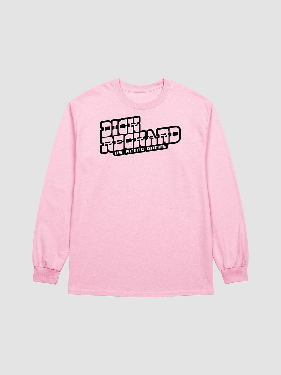 Dick Reckard vs Retro Games MonoBlack Logo Unisex Long Sleeve Shirt product image (1)