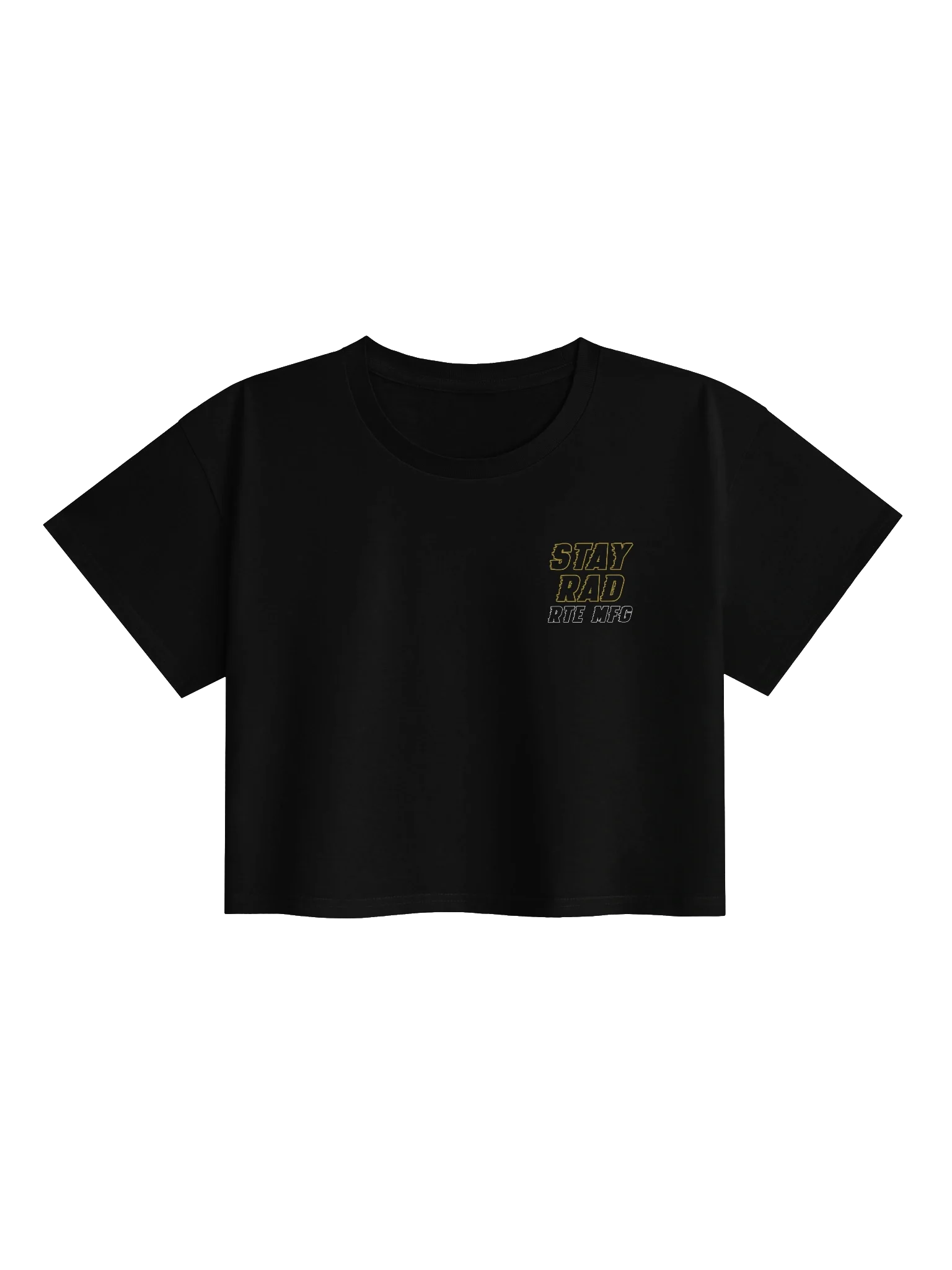 STAY RAD GOLD CROP TOP product image (2)