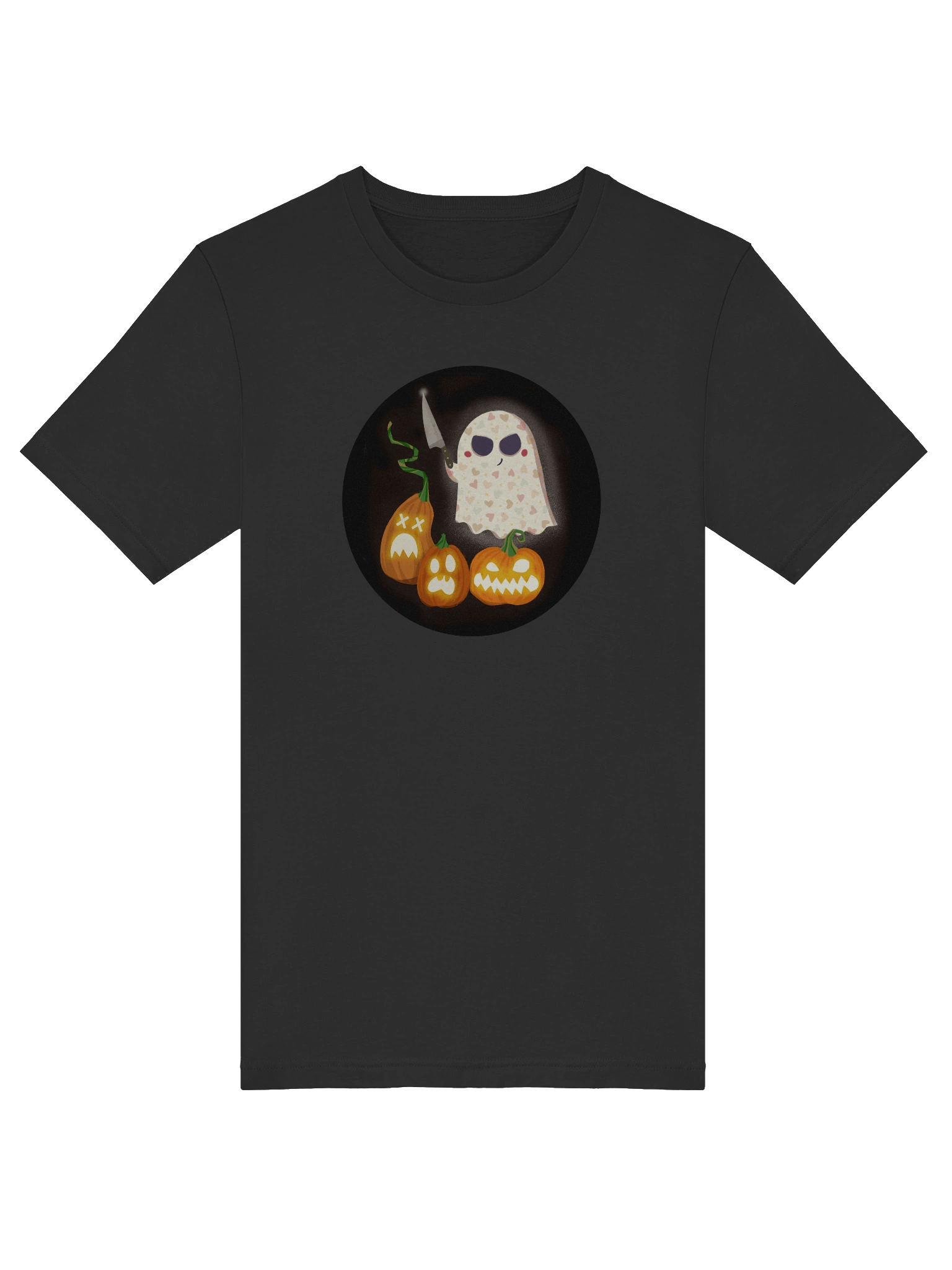Little Ghost Pumpkin Carver - T-Shirt product image (30)