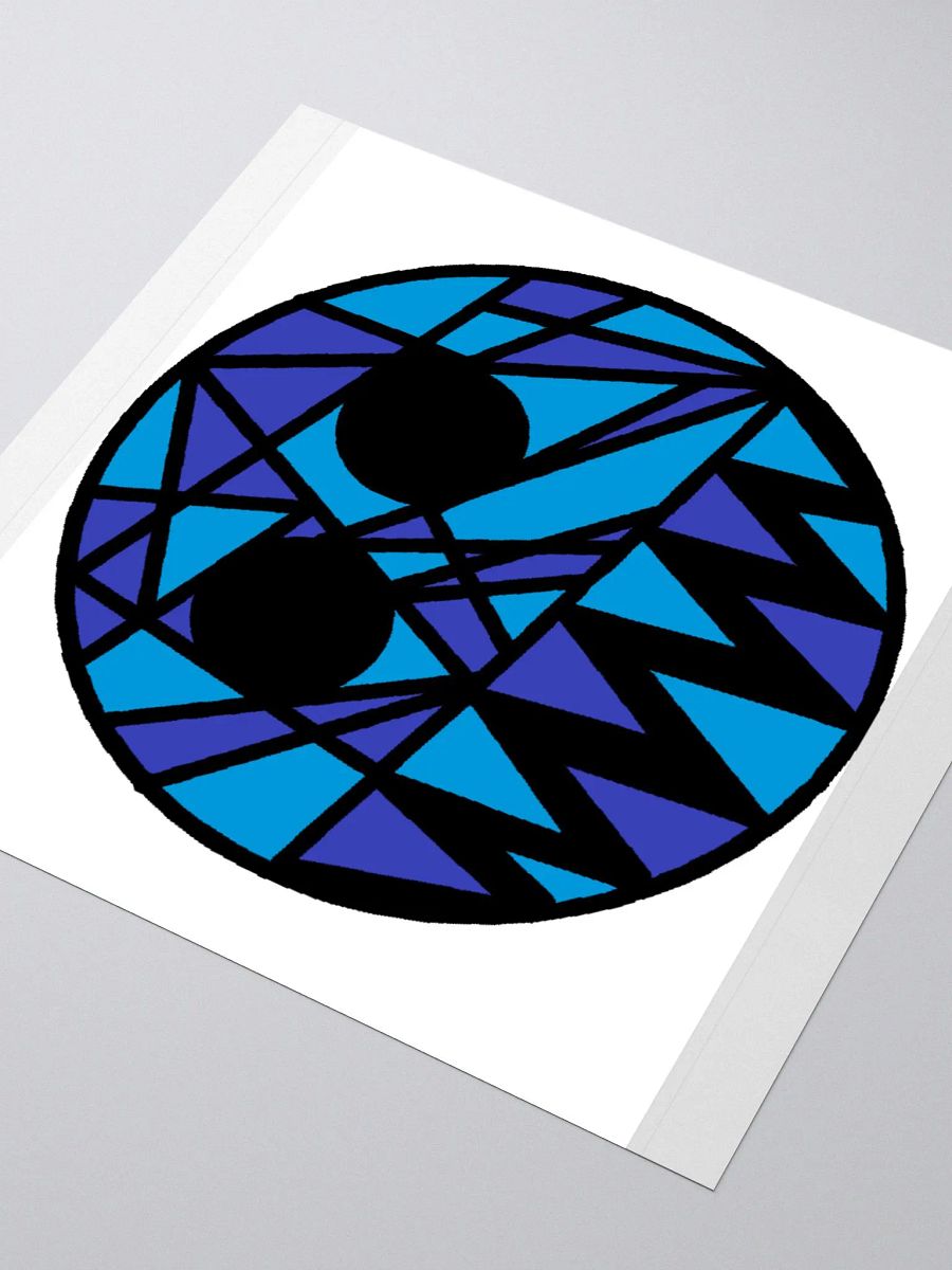 Flawless skateboarding diamond face sticker product image (3)