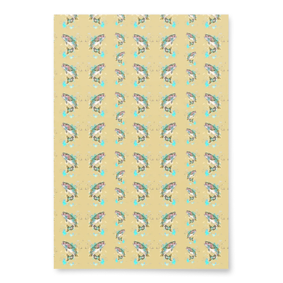 Rainbow Trout Wrapping Paper product image (4)
