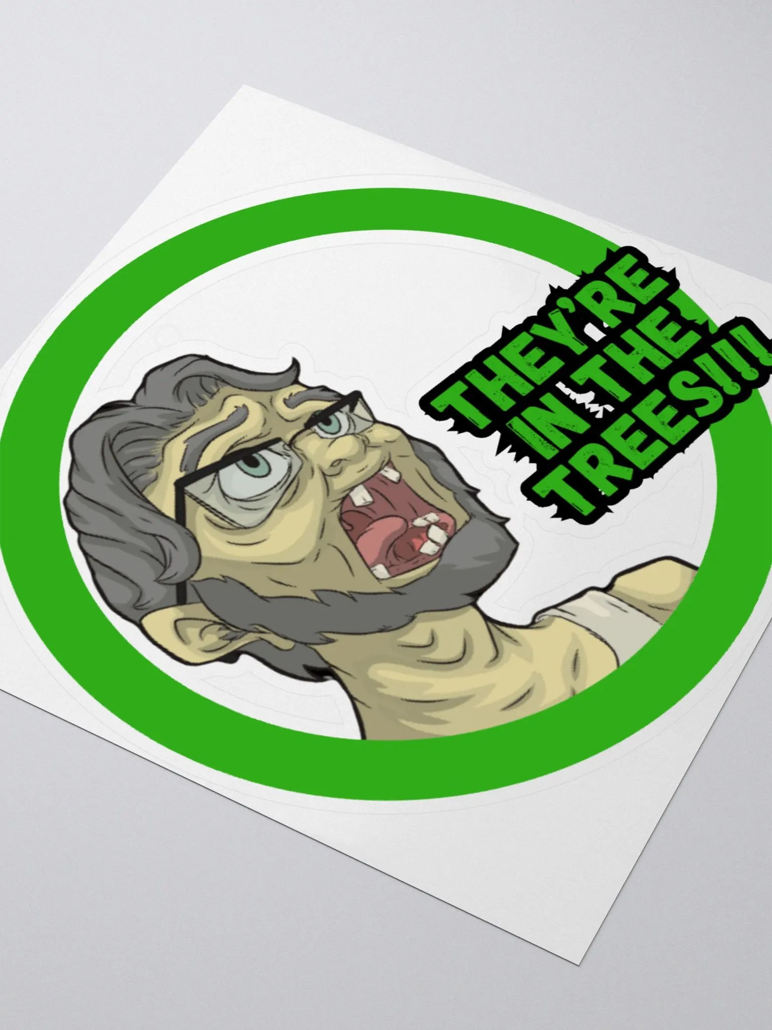 They're in the Trees sticker product image (3)