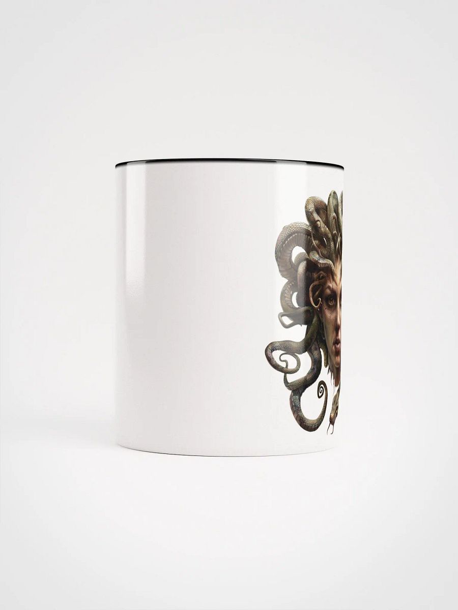 Medusa - The Gorgon - Ceramic Mug with Black Color Inside product image (9)