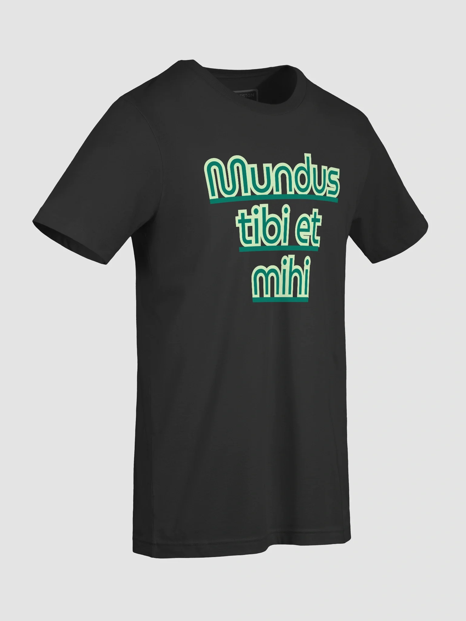 Mundus Tibi Et Mihi Stylized T-Shirt product image (9)