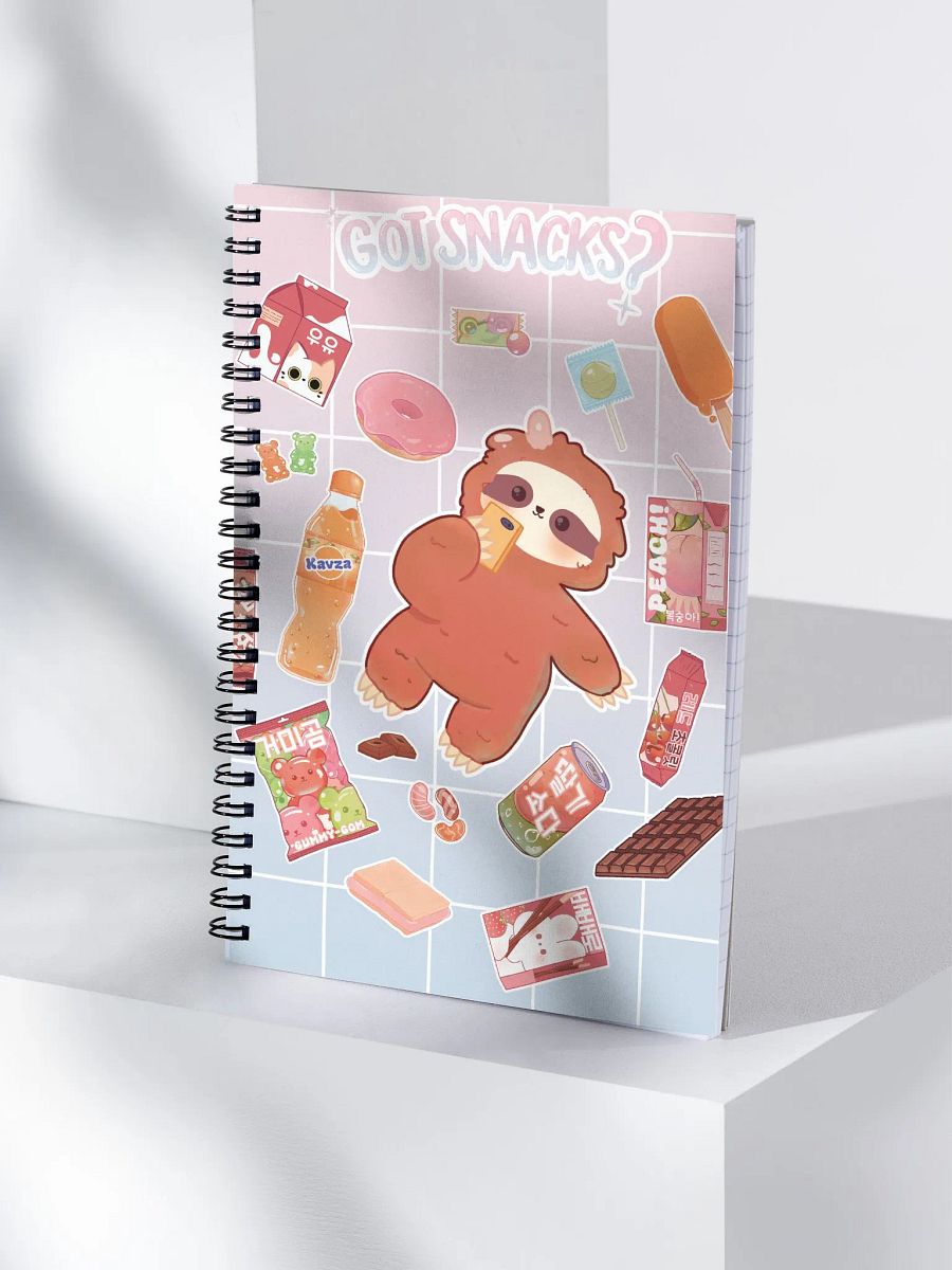 Got Snacks Spiral Notebook product image (4)