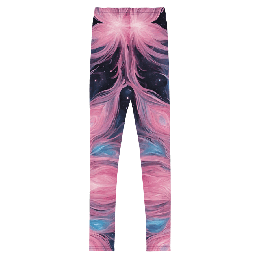Cosmic Swirl Youth Leggings product image (3)