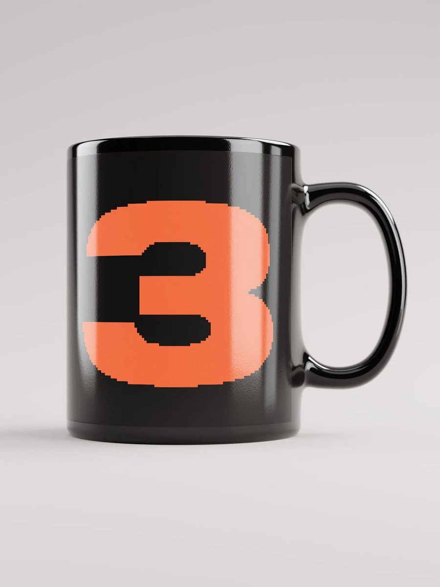 Three Mug (Black) product image (1)