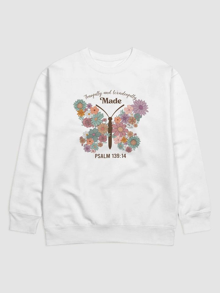 Fearfully & Wonderfully Made - Psalm 139:14 Unisex Premium Sweatshirt product image (1)