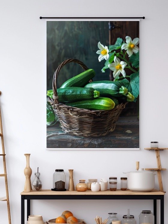 Zucchini & Flowers in Cinematic Style Poster product image (2)