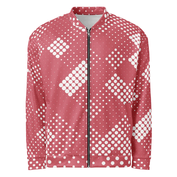 Customizable Geo Dot Bomber Jacket product image (1)