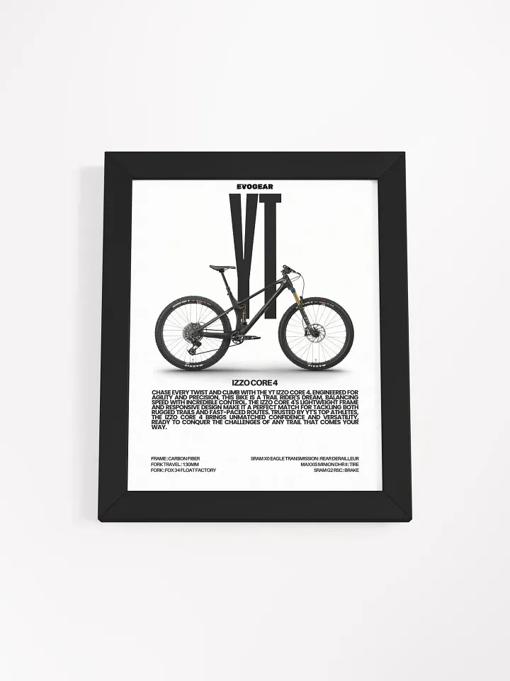 YT Izzo Core 4 Black Frame product image (1)