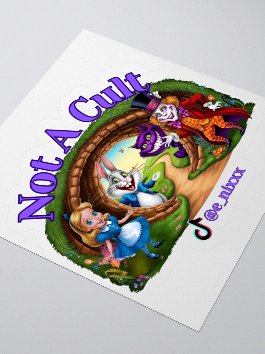 Not A Cult Sticker product image (6)