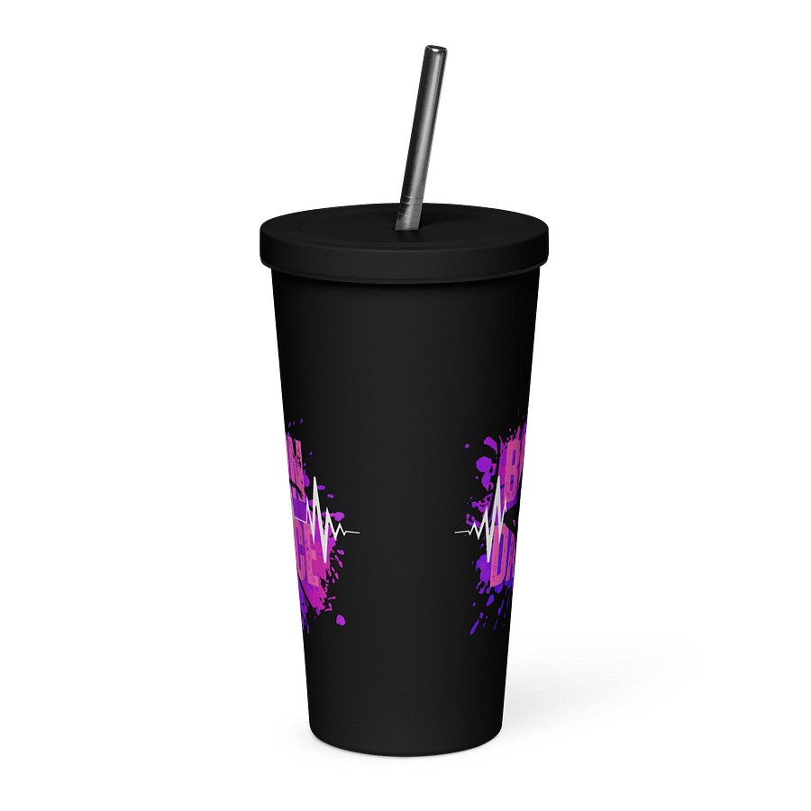 Born to Dance Vibrant Beats Her Silhouette Insulated Tumbler product image (6)