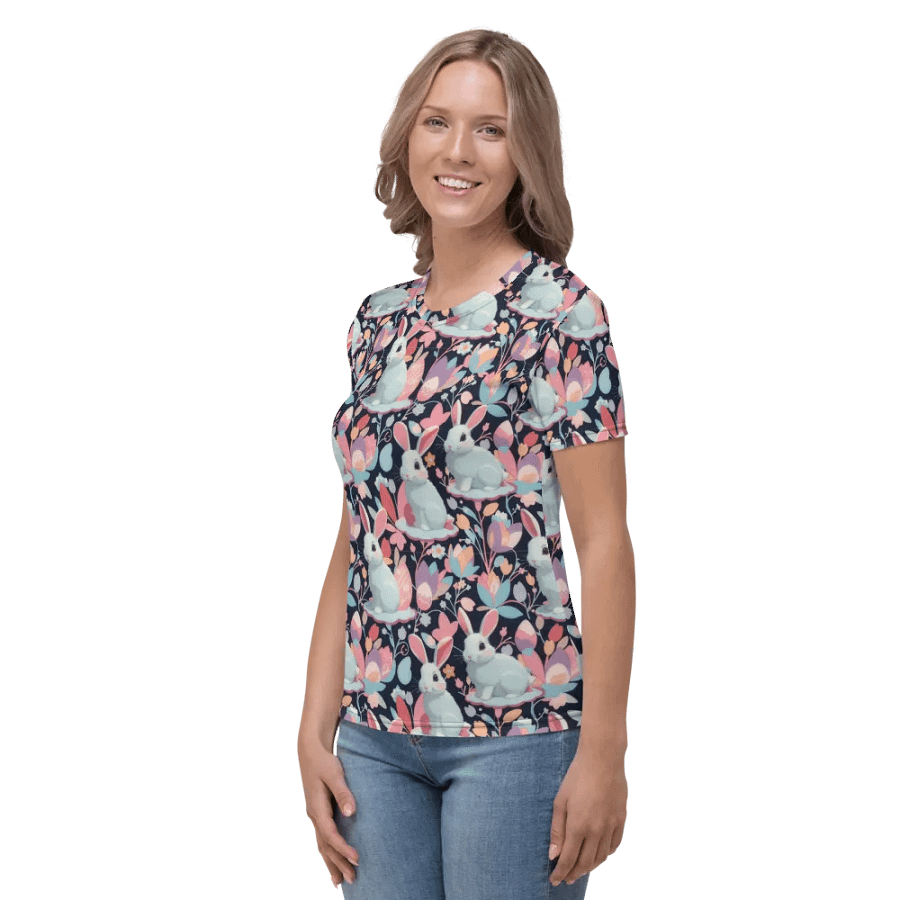 Easter Pattern All Over Print T-shirt product image (5)