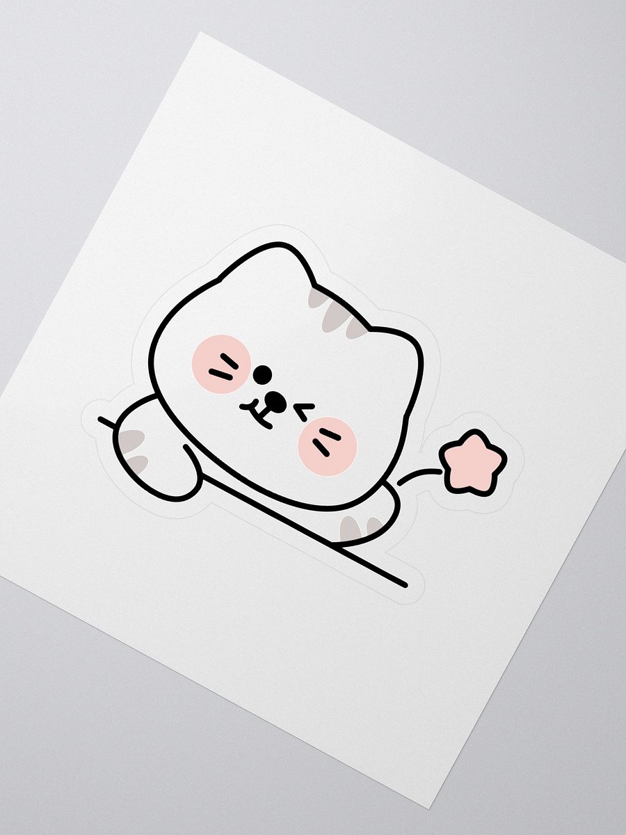 Cat-Faced Kiss Cut Stickers product image (2)