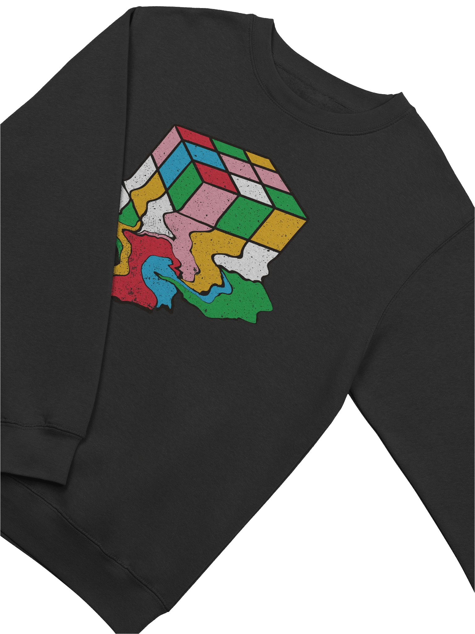 Melting Cube Drip Sweater product image (17)