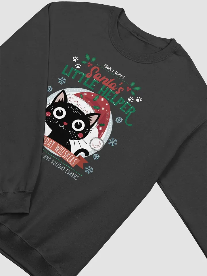 Santa's Little Helper Sweatshirt - dark colors product image (1)