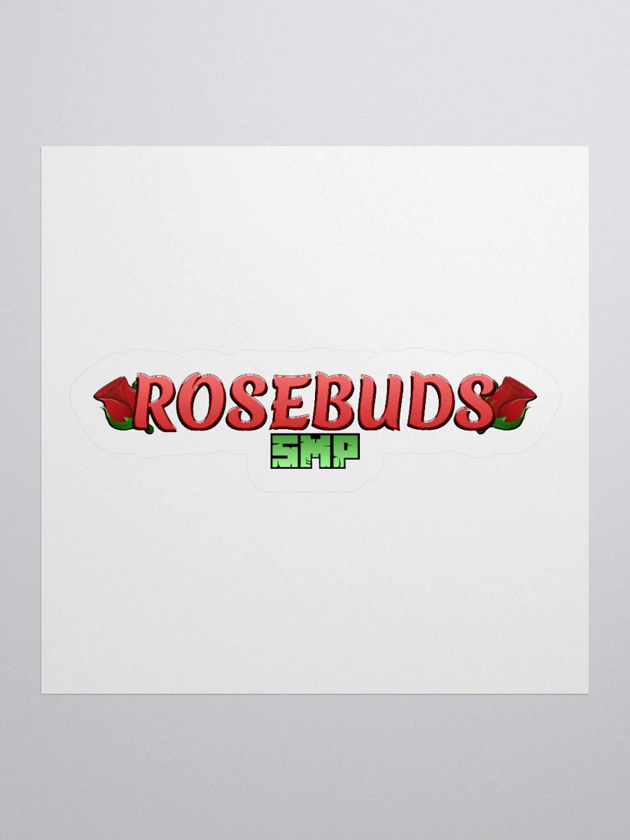 Rosebuds Full Logo Sticker product image (2)