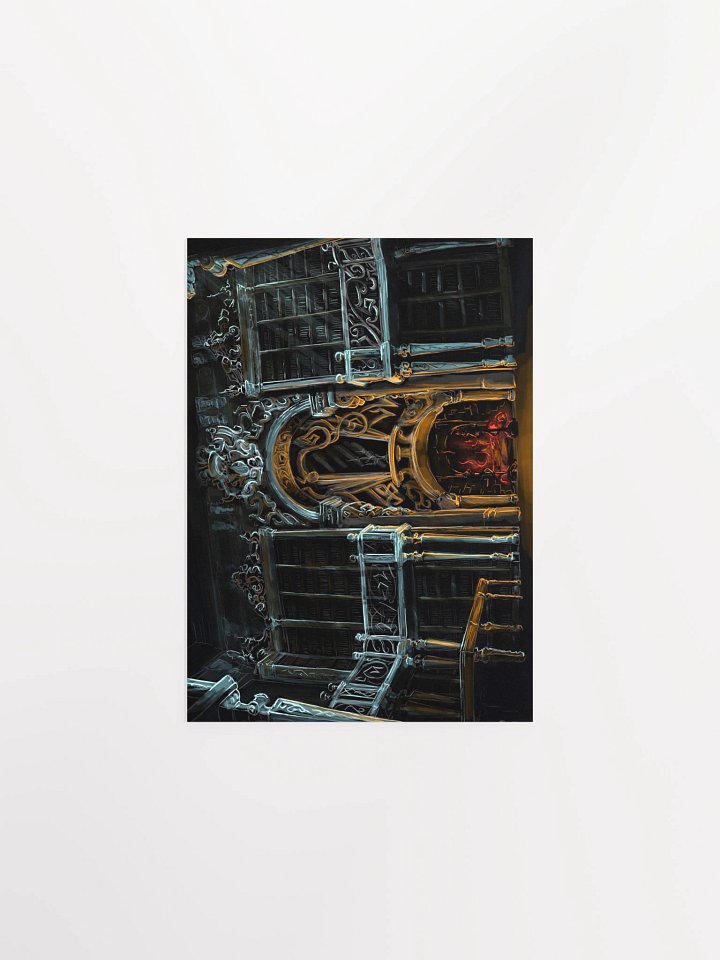 Aon's (Drunken) Library Print product image (8)