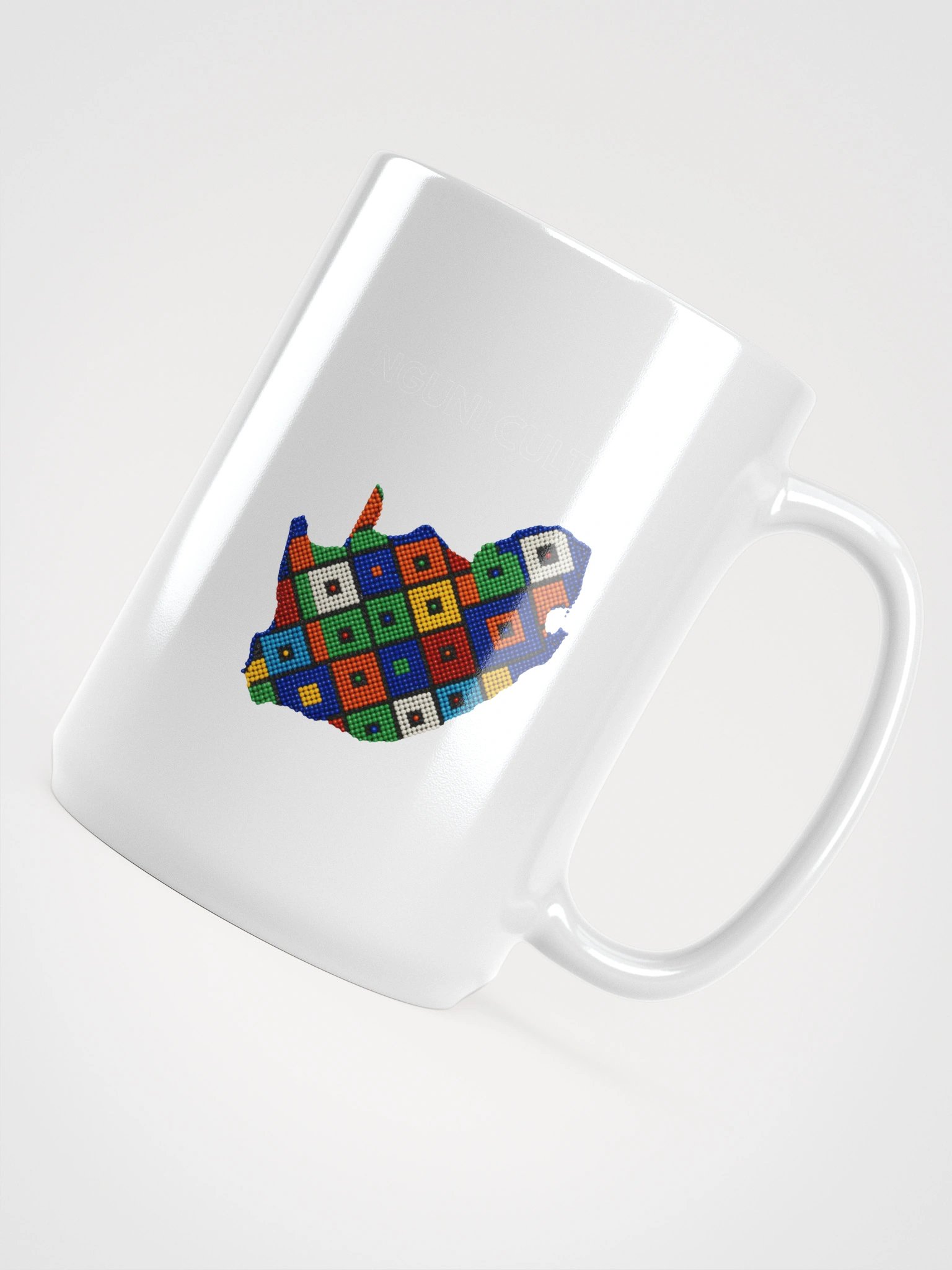 Colorful Avian Mosaic Mug product image (4)