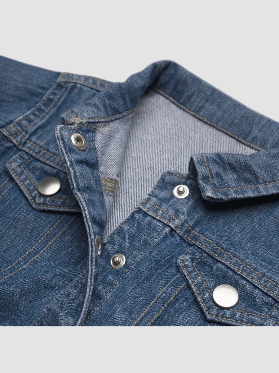 [InnerRagingDemon] Babybugz Baby;s Organic Denim Jacket Babybugz BZ53 product image (4)